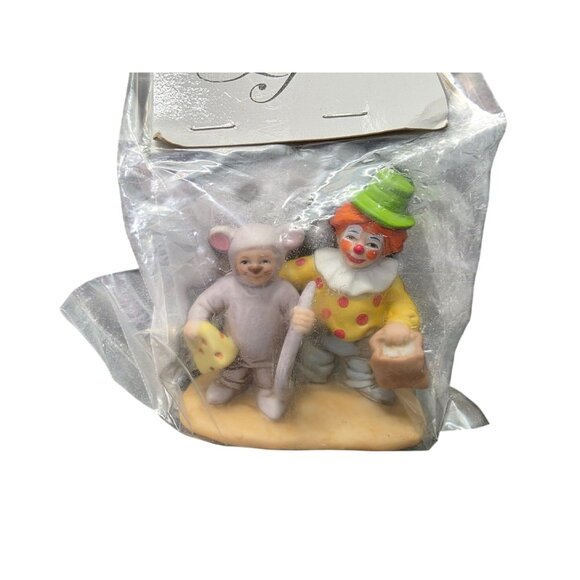 New Lefton Clown & Mouse Cermic Figurine - Picture 8 of 10